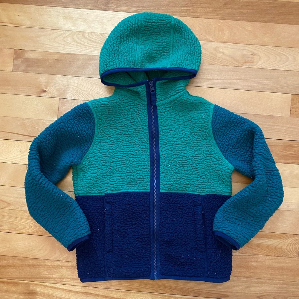 Lands End fleece sherpa jacket 7